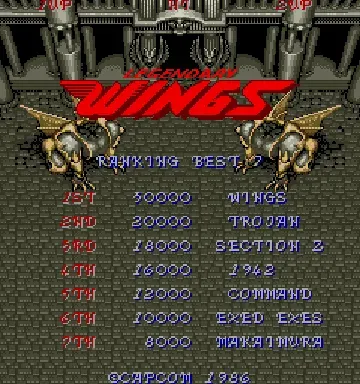 Legendary Wings (US set 1)-MAME 2003